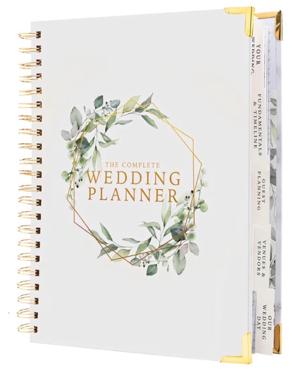 The Complete Wedding Planner - Spiral Notebook Organizer